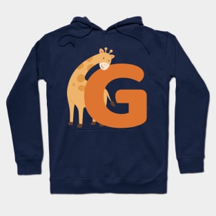 Animal alphabet G Hoodie